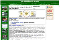 Desktop Screenshot of firstunitychurchstlouis.org